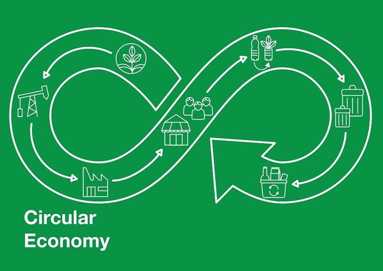 The circular economy, an integral part of sustainable development
