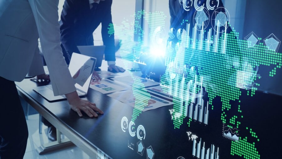 حركة أسواق المال العالمية في أسبوع