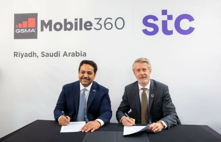اتفاقية بين stc و GSMA لاستضافة مؤتمر Mobile 360 ​​في الرياض