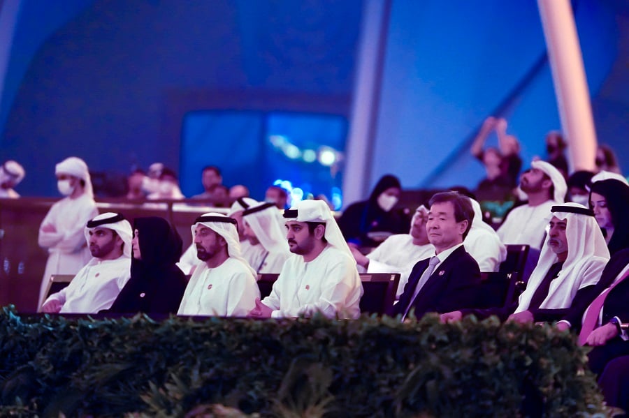 محمد بن راشد في الحفل الختامي: اليوم بداية جديدة لـ”إكسبو دبي”