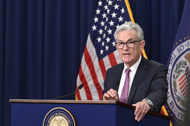 A change in Powell's comments: Will the rate hike path slow down or not?
