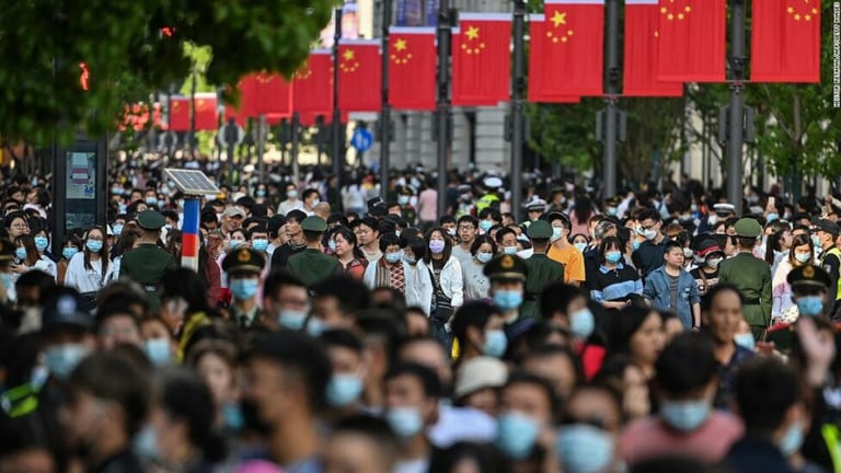 دولة جديدة تتجاوز الصين في عدد سكانها في 2023