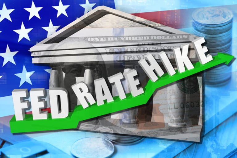 The FED raises interest rates by 75 basis points