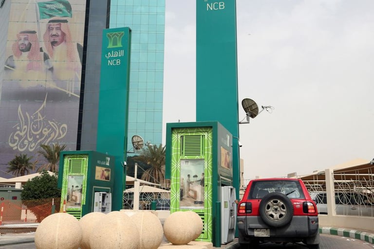 Saudi National Bank's profit almost doubles in Q2