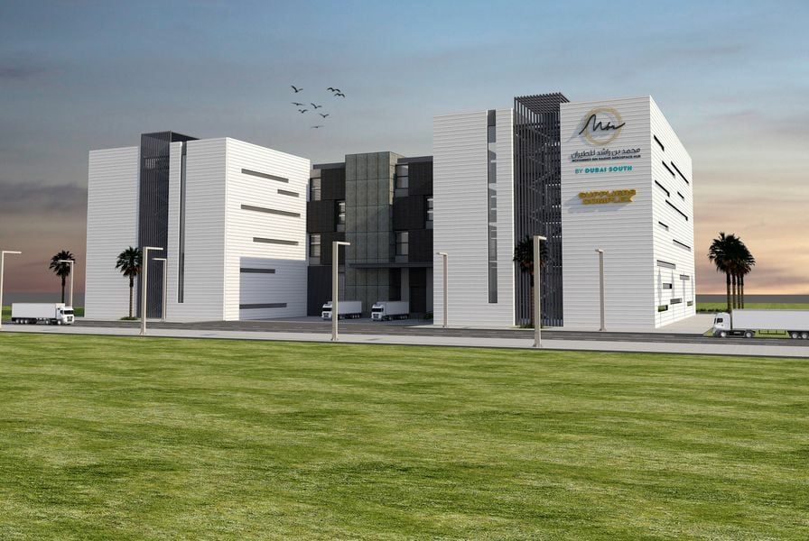 Suppliers Complex at Mohammed Bin Rashid Aerospace Hub nears completion