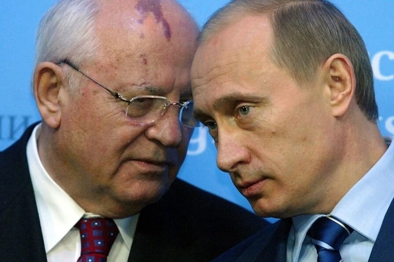 Ex-Soviet leader Mikhail Gorbachev passes away.. Putin's first comment