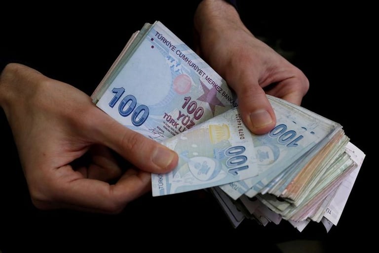 Türkiye's public budget deficit doubles to 64 bn liras in July