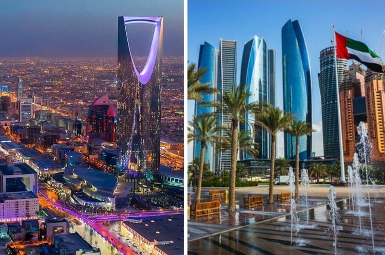 استمرار تحسن النشاط التجاري غير النفطي في السعودية والإمارات