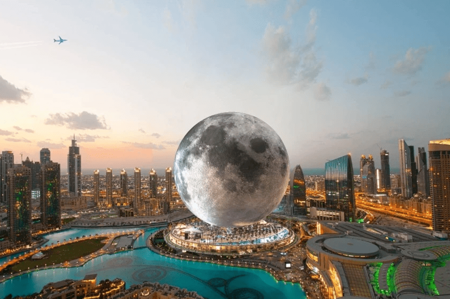 مشروع ضخم لبناء أول منتجع على شكل قمر بـ5 مليار دولار في دبي