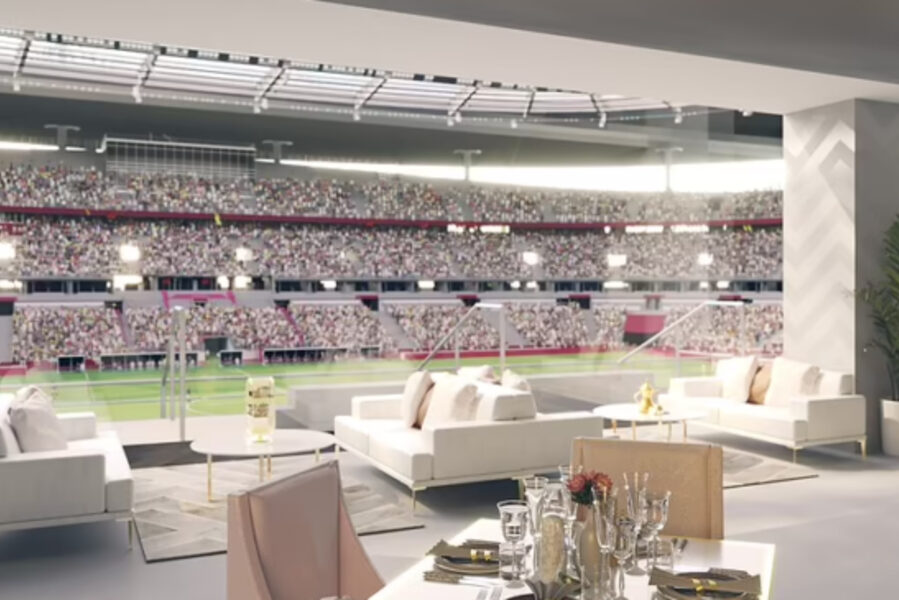 VIP suite at Qatar World Cup stadium sells for £2.1 mln