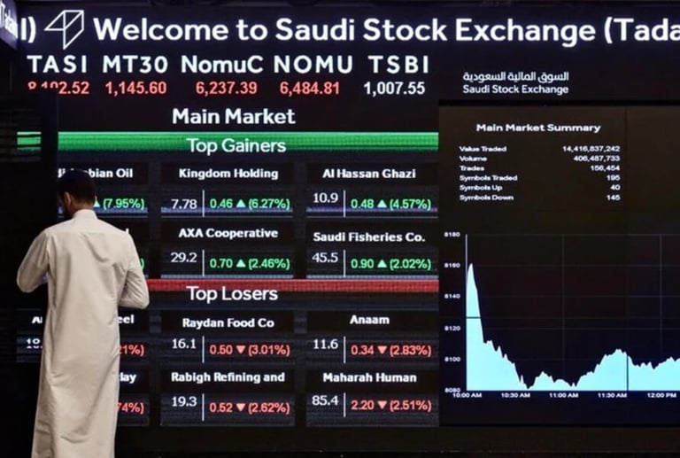 "النقد العربي": "تداول" السعودية تتصدر المنطقة العربية بـ 3.17 تريليون دولار