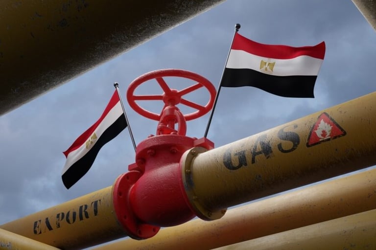 Egypt’s gas export revenues up 13-fold in 8 years