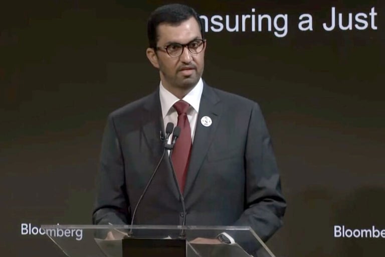 الجابر: الإمارات "ملتزمة تمامًا" بالتحول في مجال الطاقة