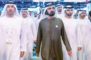 Sheikh Mohammed bin Rashid Al Maktoum tours GITEX Global 2022