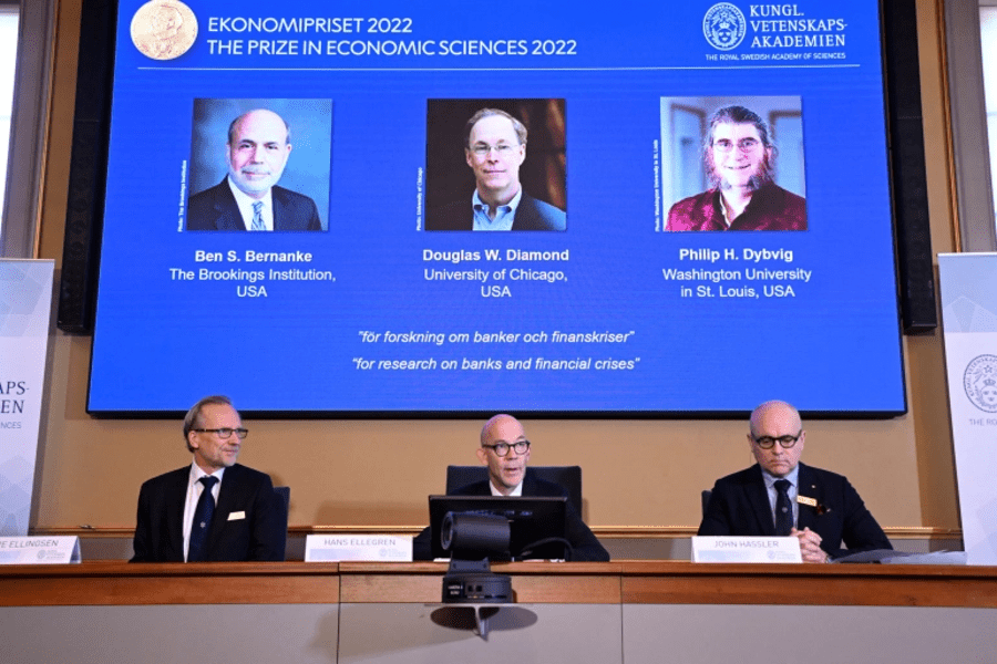 فوز 3 أميركيين بجائزة “نوبل” للاقتصاد 2022
