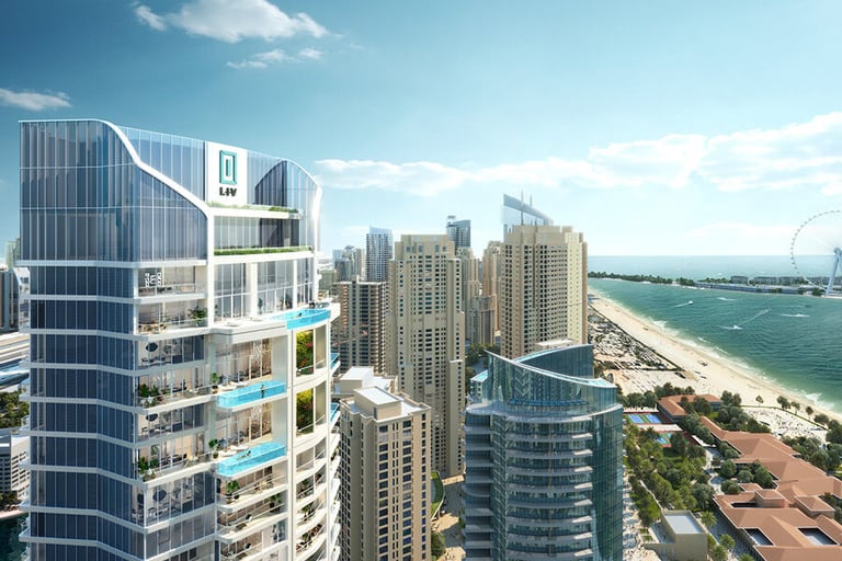 ليف للتطوير العقاري تبدأ بناء "ليف لاكس" في دبي مارينا