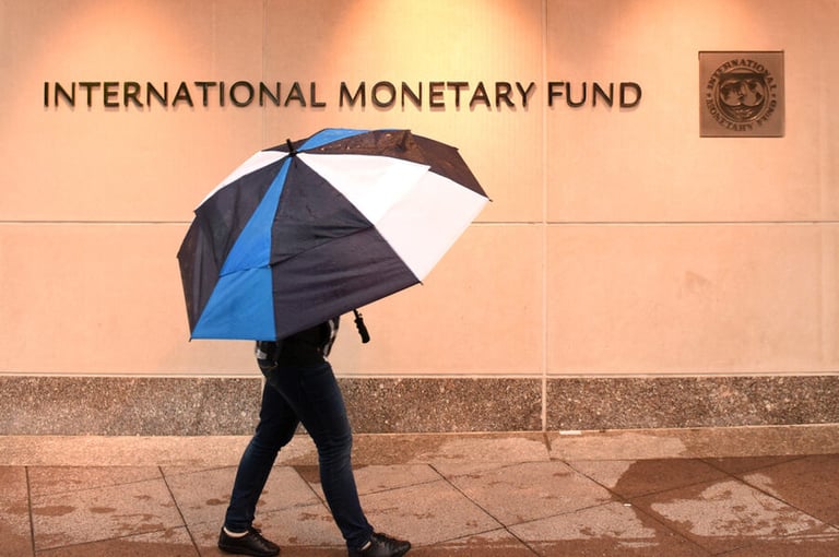 IMF more upbeat on global economy