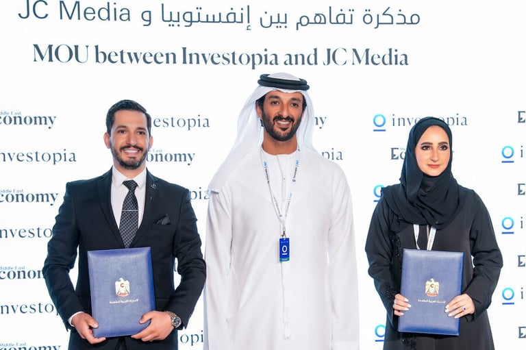 Investopia signs MOU with JC Media Group