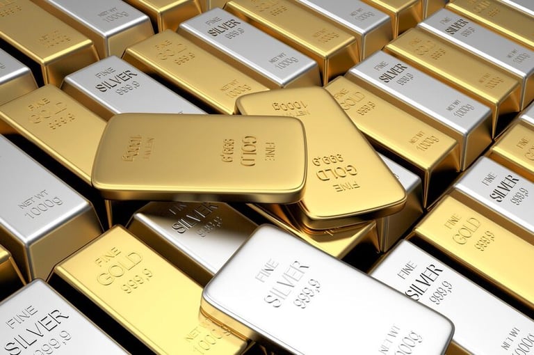 Gold and silver prices under pressure amid interest rate fears