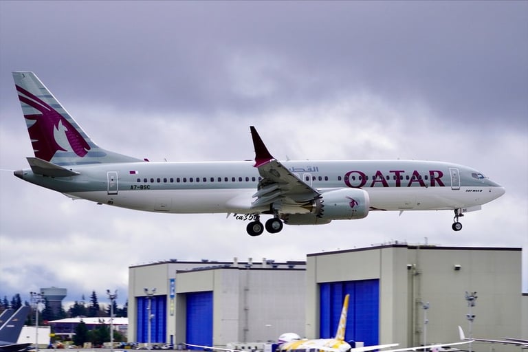 احتمال أن تضيف الخطوط الجوية القطرية طائرات بوينج 737 ماكس إلى أسطولها
