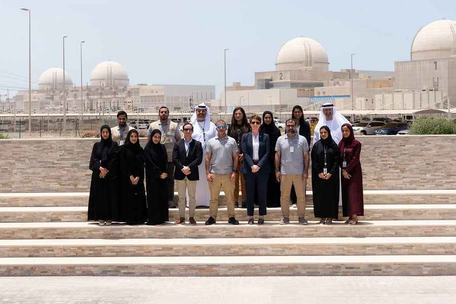 US Department of Energy representative visits Barakah Nuclear Energy Plant