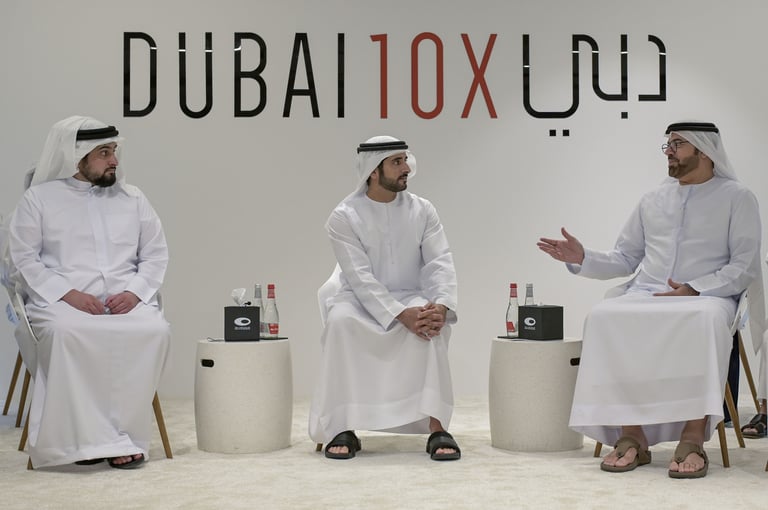 الشيخ حمدان بن محمد يطلق المرحلة الثالثة لمبادرة دبي 10X