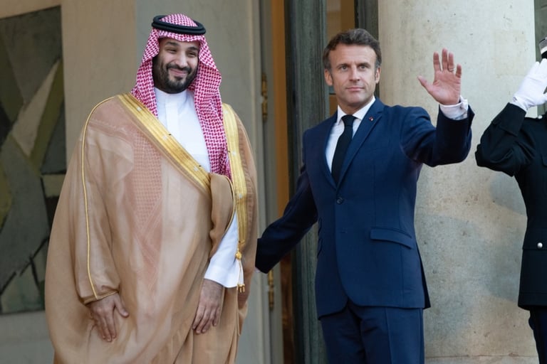 ولي العهد السعودي يزور فرنسا للتباحث في العلاقات الثنائية وملف ترشّح الرياض لاستضافة إكسبو 2030