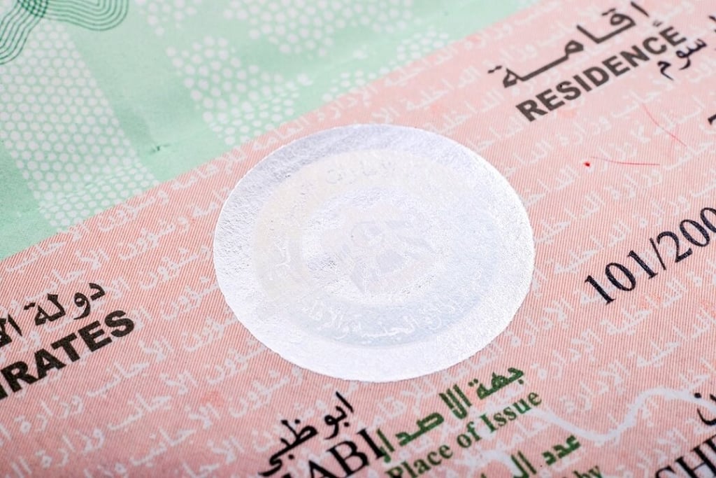 UAE visa status