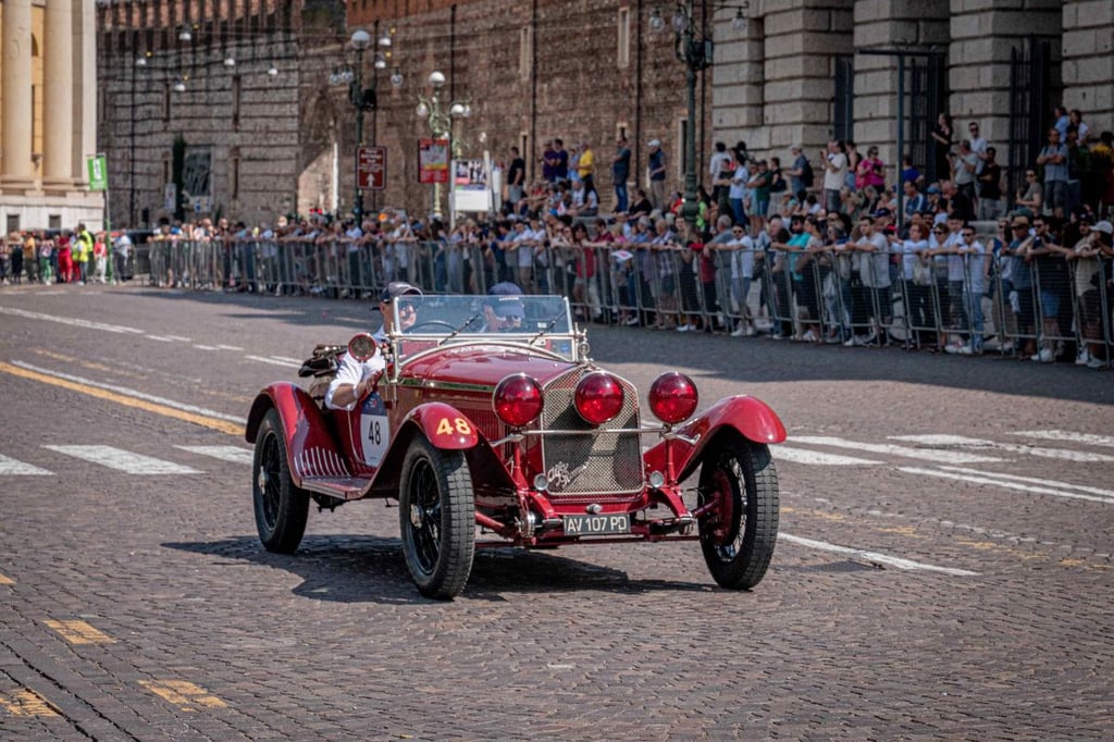 Chopard world sponsor and official timekeeper of the 1000 Miglia