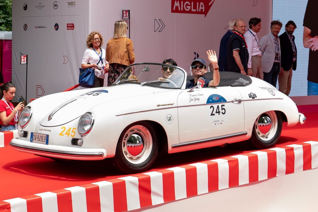 Chopard world sponsor and official timekeeper of the 1000 Miglia