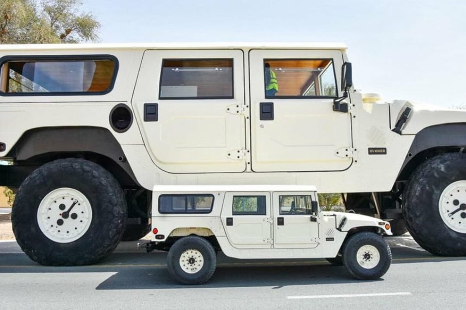 Hummer H1 X3: A massive marvel on four wheels