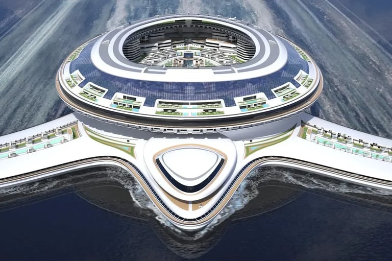 Pangeos: The $8 bn massive floating turtle city that's about to set sail in Saudi