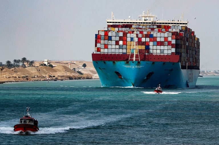 Clash of tankers: Collision in Egypt's Suez Canal