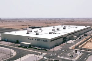 Lucid reveals state-of-the-art facility for 155,000 EVs in Saudi Arabia