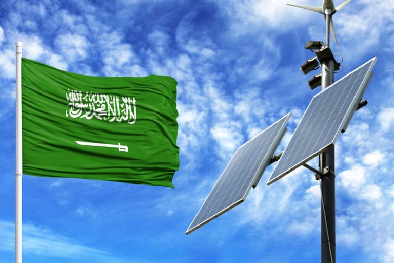 Saudi launches ambitious renewable energy projects to meet 2030, 2060 targets