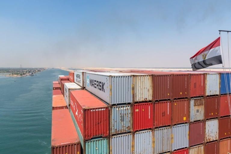 Egypt's trade balance deficit fell to $2.93 bn