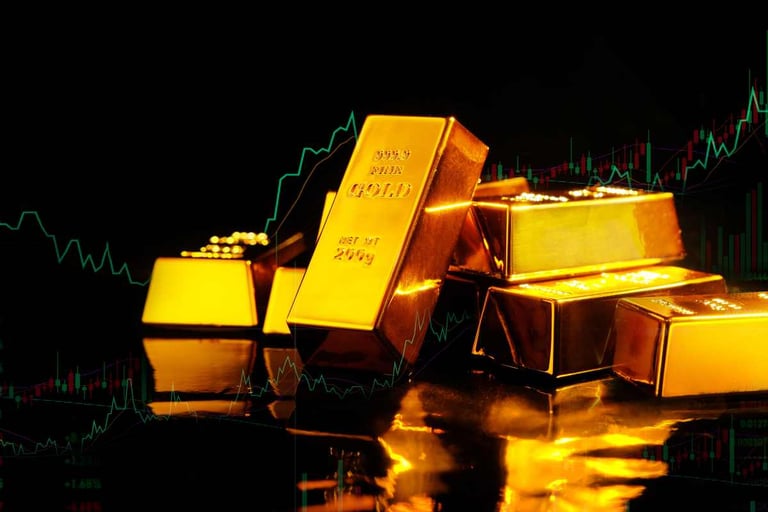 Amid economic instability, gold shines as a safe haven
