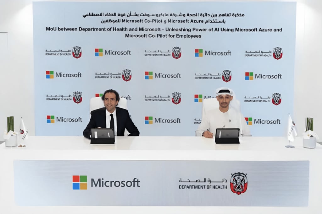 Abu Dhabi’s DoH, Microsoft unite to harness the power of AI