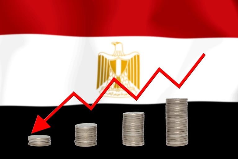 صندوق النقد يتوقّع أكبر عجز في الموازنة المصرية منذ العام المالي 2015 - 2016