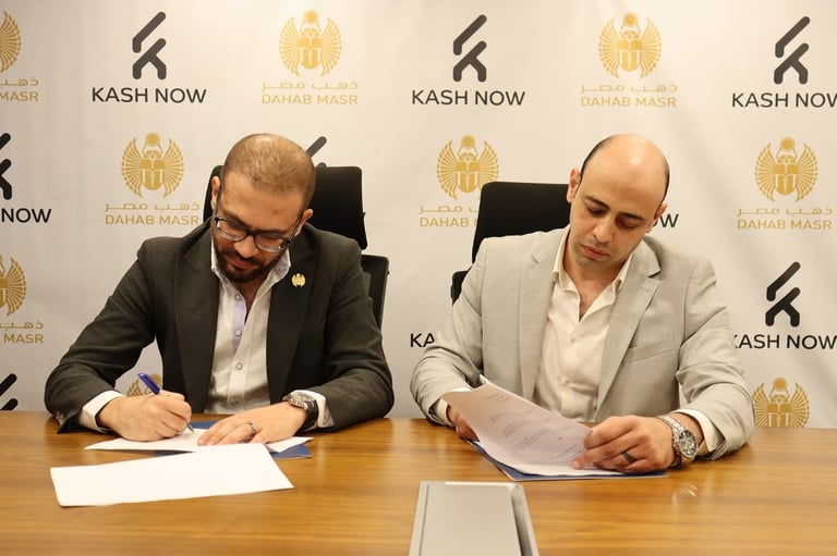Dahab Masr, KashNow team up to develop gold investment through digital payments