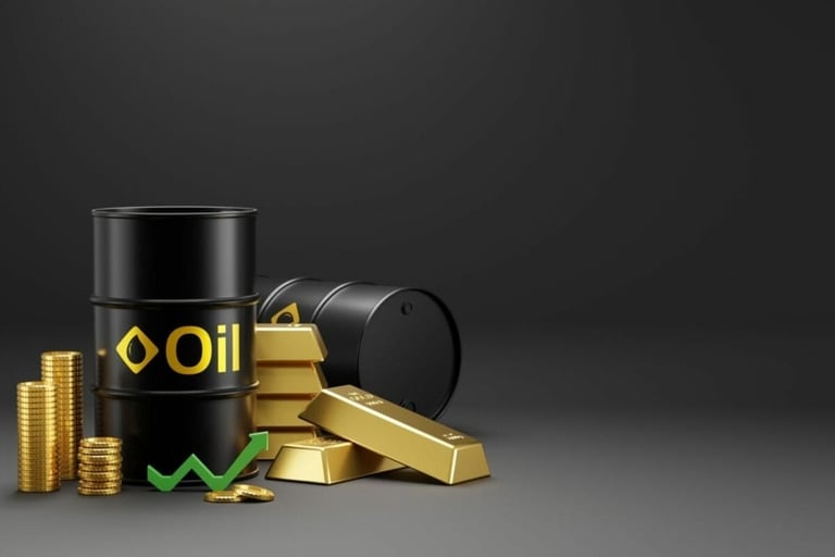 ارتفاع النفط والذهب بعد تثبيت أسعار الفائدة في أميركا وإنجلترا