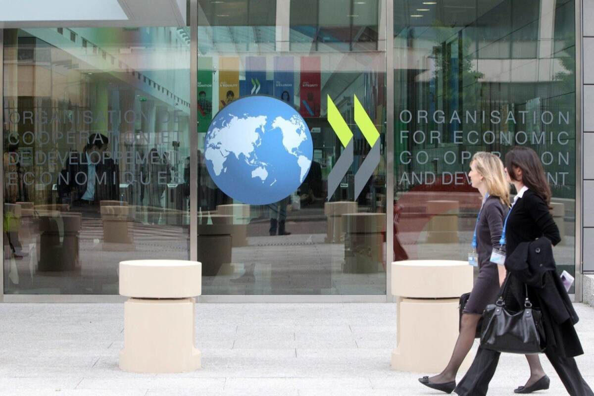OECD expects global growth to halve by 2060