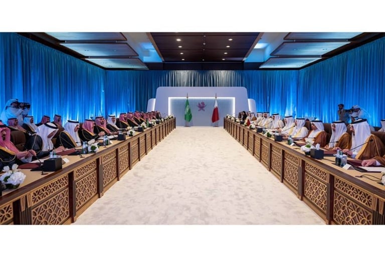 توقيع اتفاقيات ومذكرات تفاهم مشتركة بين قطر والسعودية