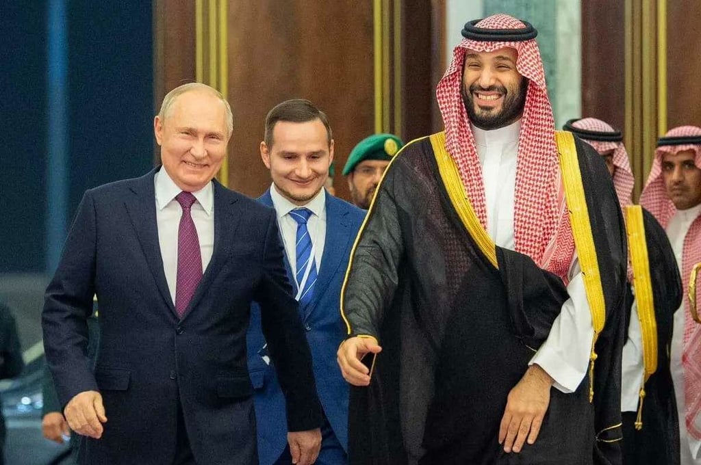 ولي العهد السعودي وبوتين يؤكدان ضرورة التزام الدول باتفاق أوبك+