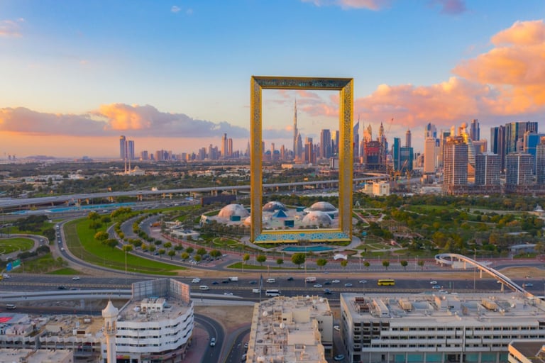 The UAE excels in transforming and building smart cities
