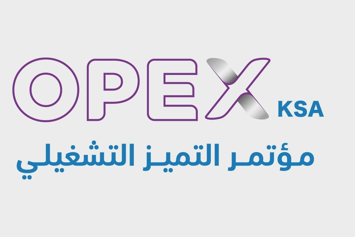 OPEX KSA logo in purple, blue, and silver.