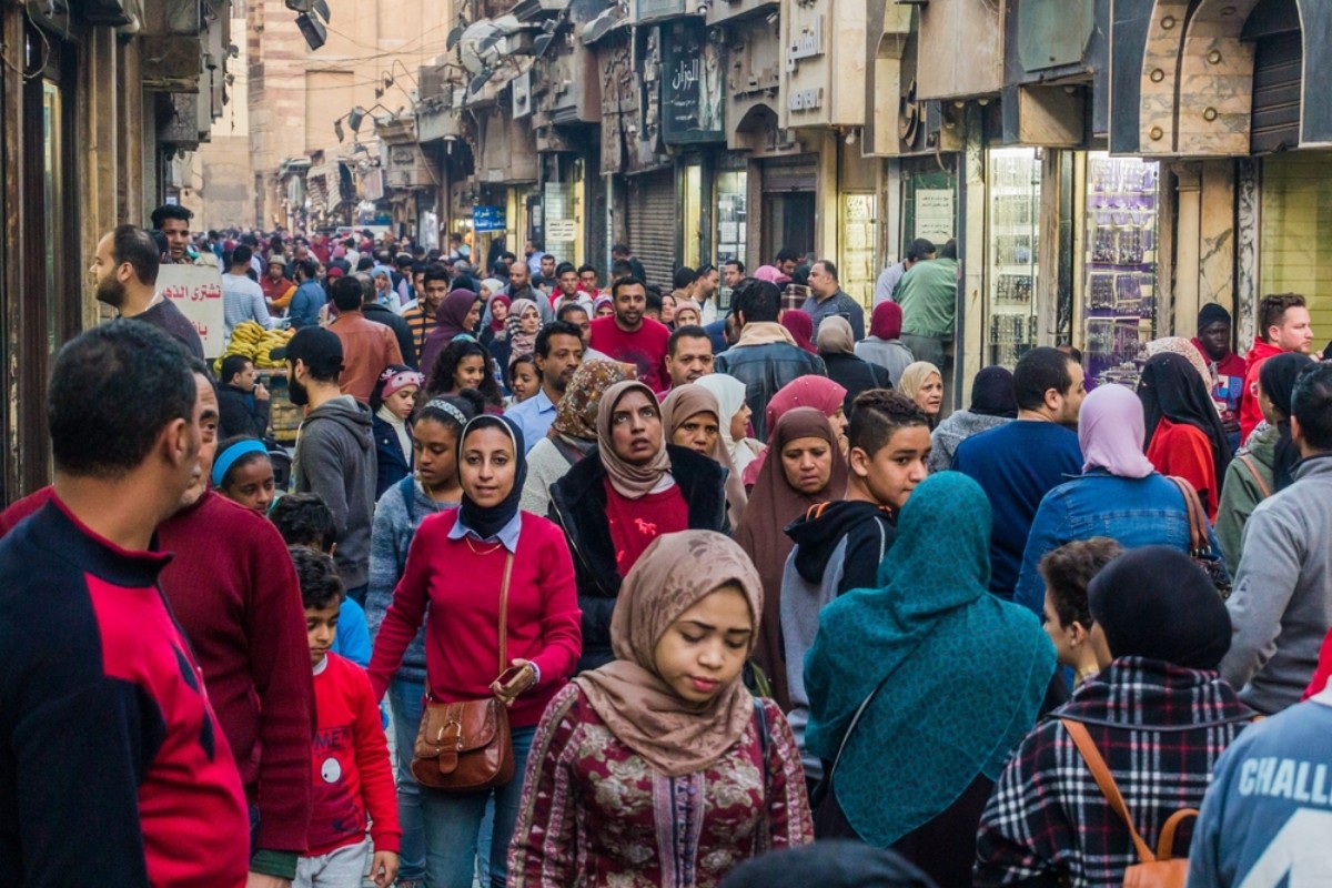 Egypt’s population growth declines by 8 percent in 2023