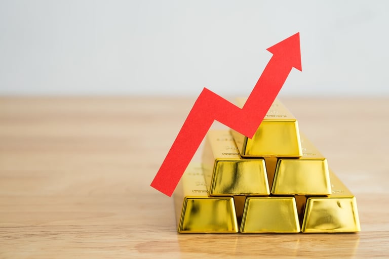 أسعار الذهب ارتفعت بأكثر من 2,030 دولارًا وسط تصاعد التوترات الجيوسياسية