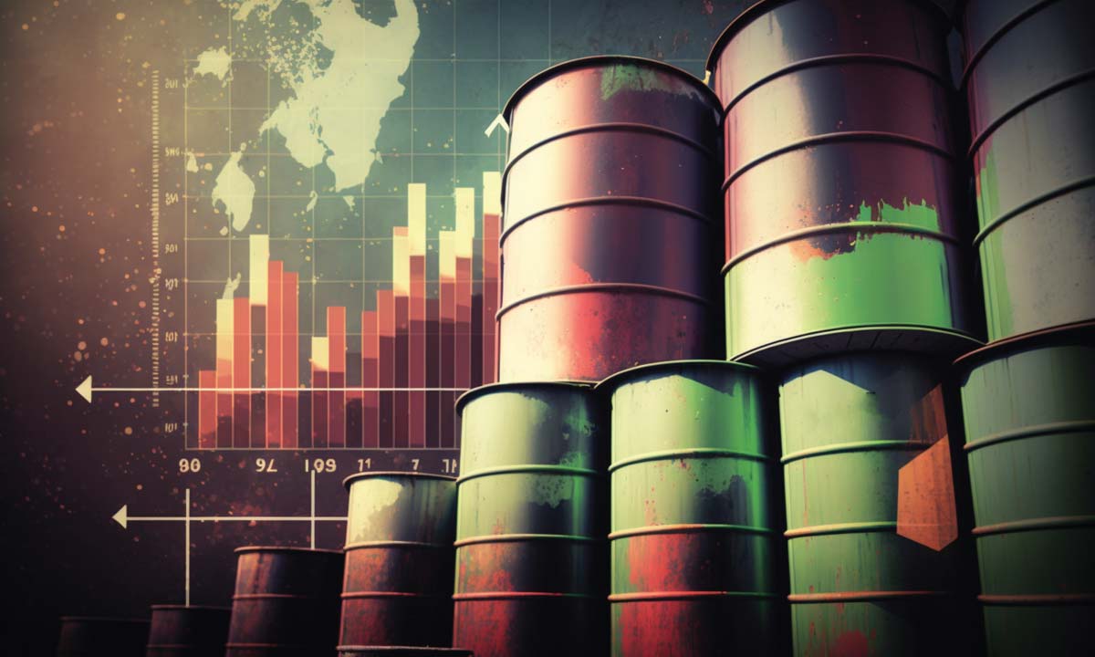 Oil barrels