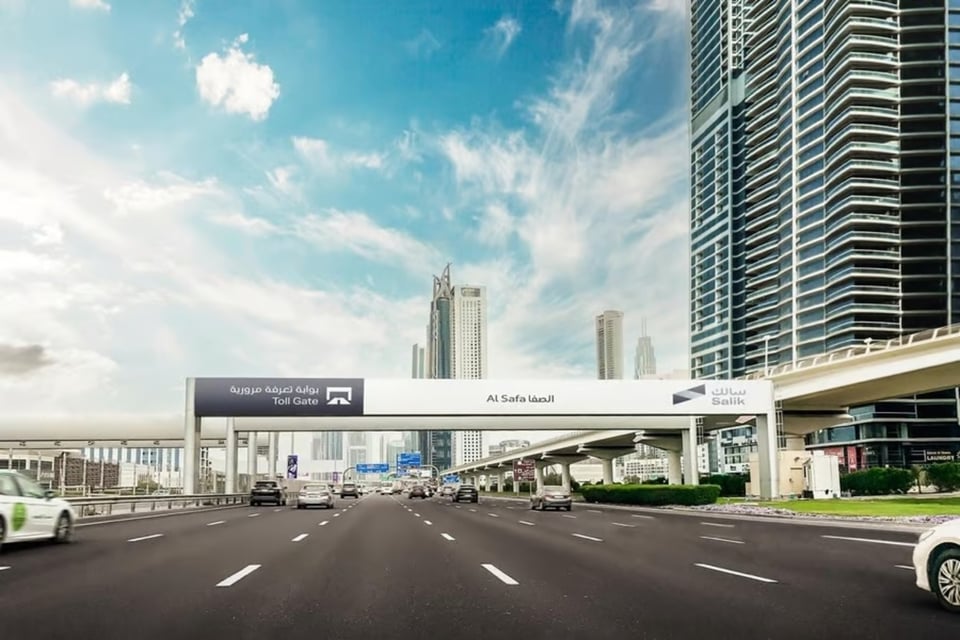 New Salik toll gates in Dubai valued at $744.37 million